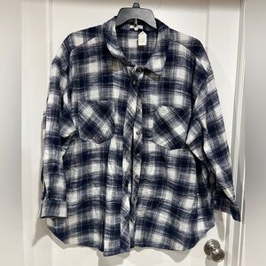 Maurices Flannel Top